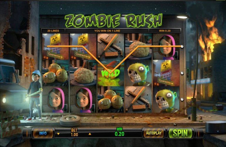 Zombie Rush Video Slot